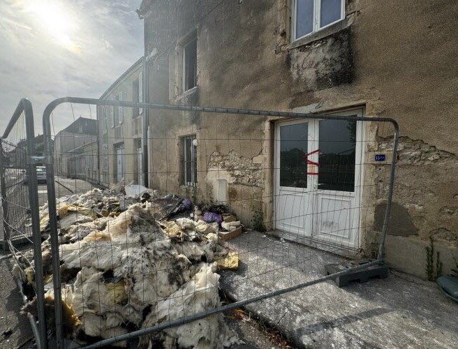 Incendie d'habitation à Gray